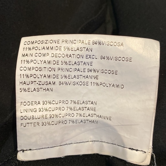 Piazza Sempione black gathered neck jacket - Picture 6 of 6